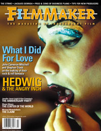 Spring 2001 COVER