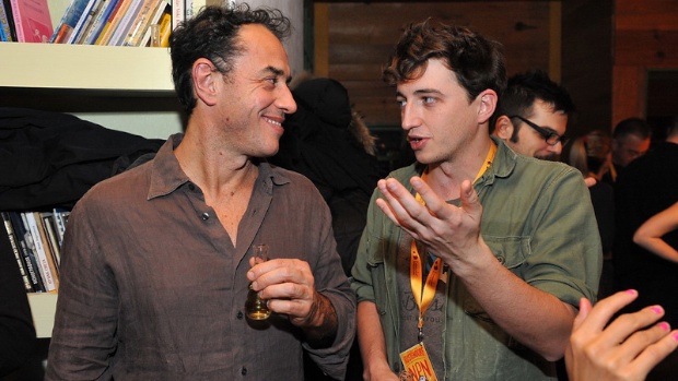 Director Matteo Garrone with Benh Zeitlin. 