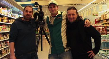 Stefan Müller, actor Moritz Thate and Co-producer "Oliver Haas