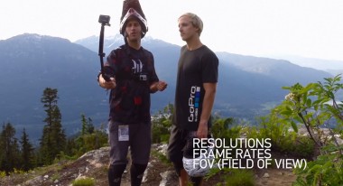 Abe Kislevitz and Caleb Farro of the GoPro Media Team