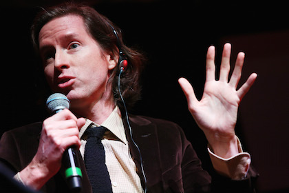 Donna Tartt (L) e Wes Anderson arriva sul tappeto rosso durante la