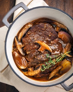 A portabella pot roast