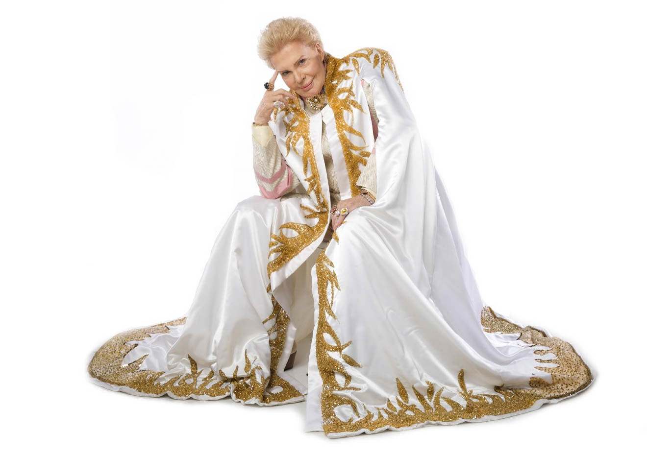 Walter Mercado appears in Mucho Mucho Amor by Cristina Costantini and Karee...