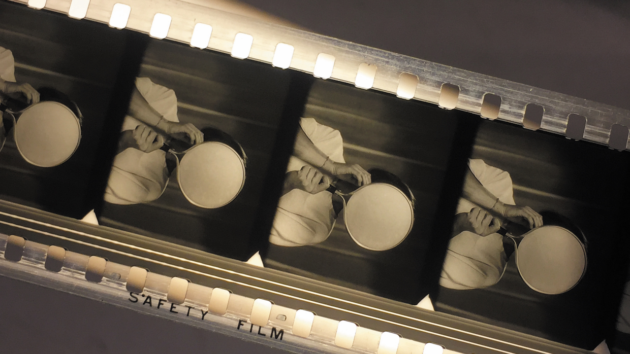 35mm movie film frame