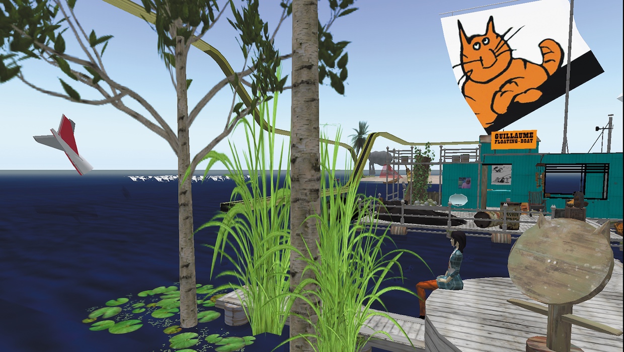 Chris Marker's Second Life island