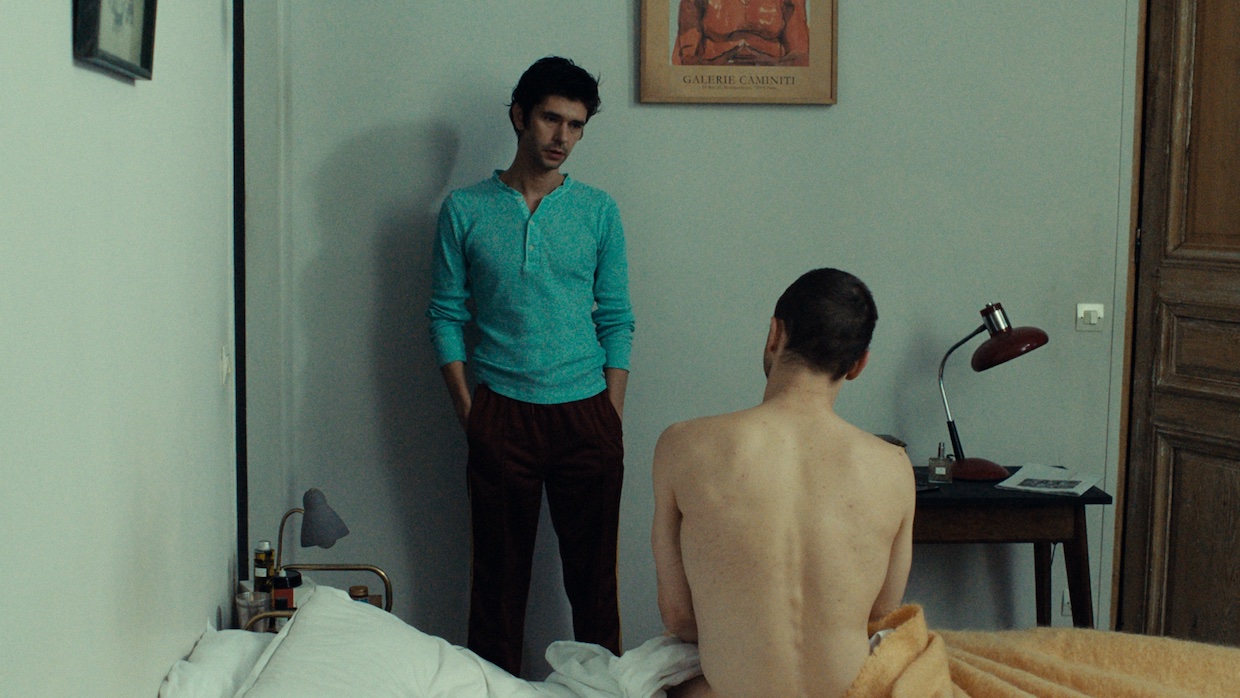 Ben Whishaw and Franz Rogowski in Passages