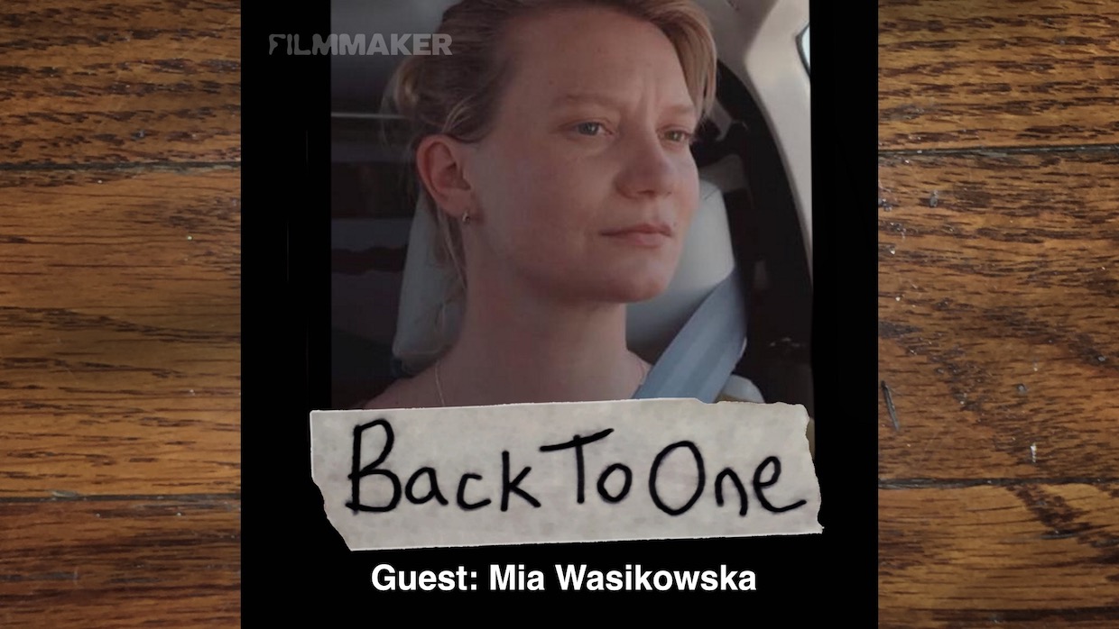Actress Mia Wasikowska's headshot.