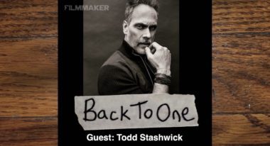 Actor Todd Stashwick's black and white headshot.