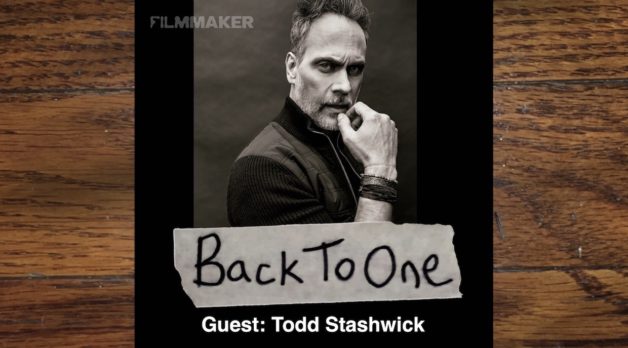 Actor Todd Stashwick's black and white headshot.