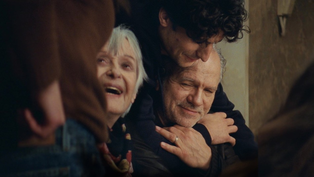 Francine Bergé, Louis Garrel and Aurélien Recoing in Philippe Garrel's The Plough