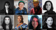 Headshots of the eight Sundance Momentum Fellows.
