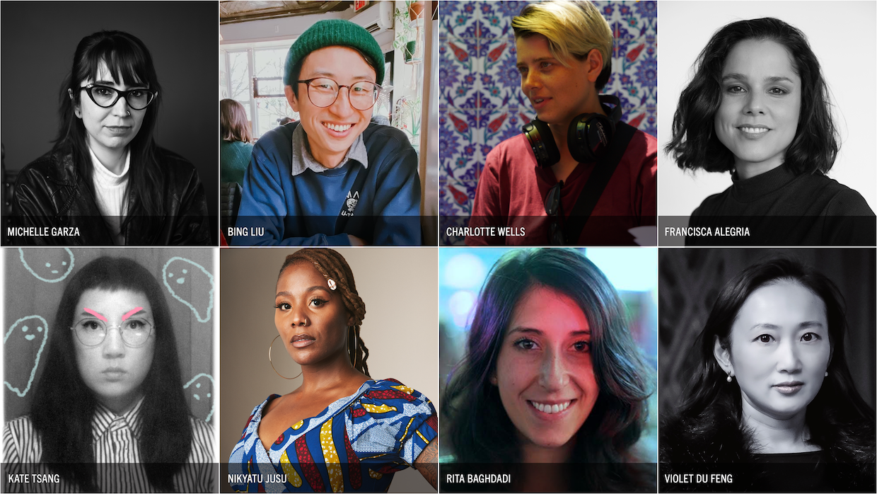 Headshots of the eight Sundance Momentum Fellows.