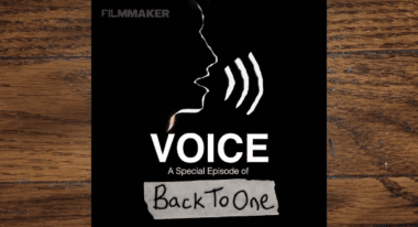 A title card that reads "Voice: A Special Episode of Back To One."