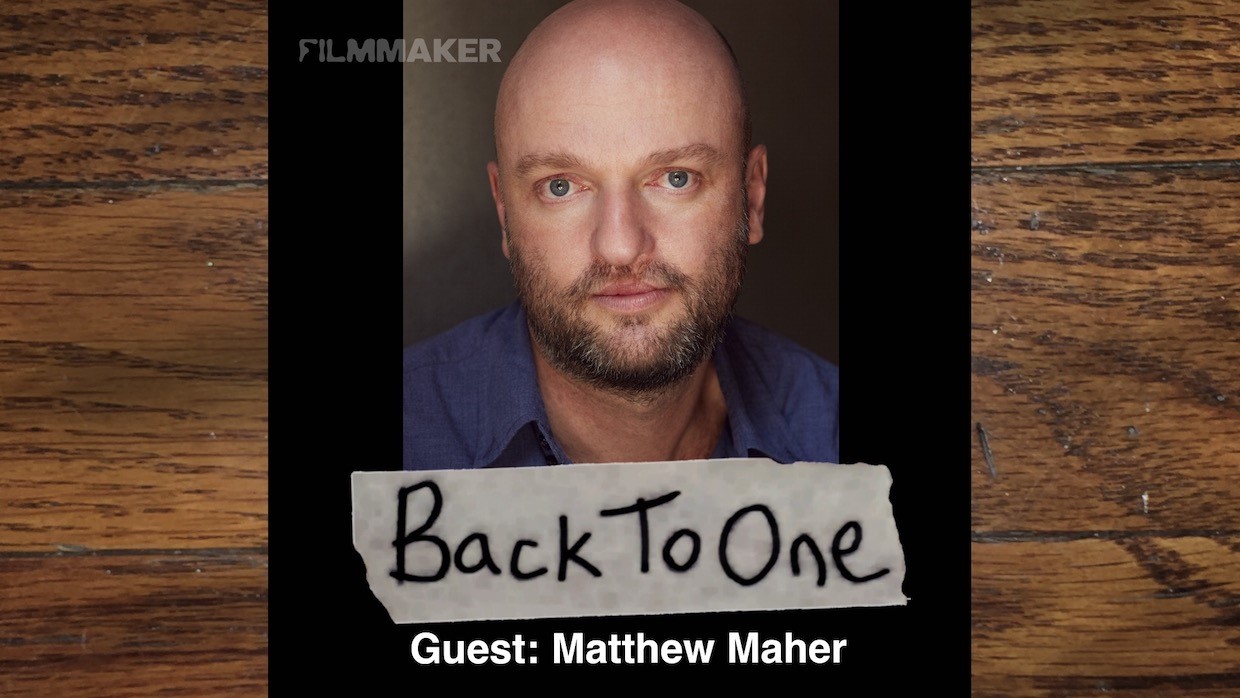 Actor Matthew Maher's headshot.