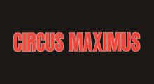 A black background with bold red text that reads "CIRCUS MAXIMUS"